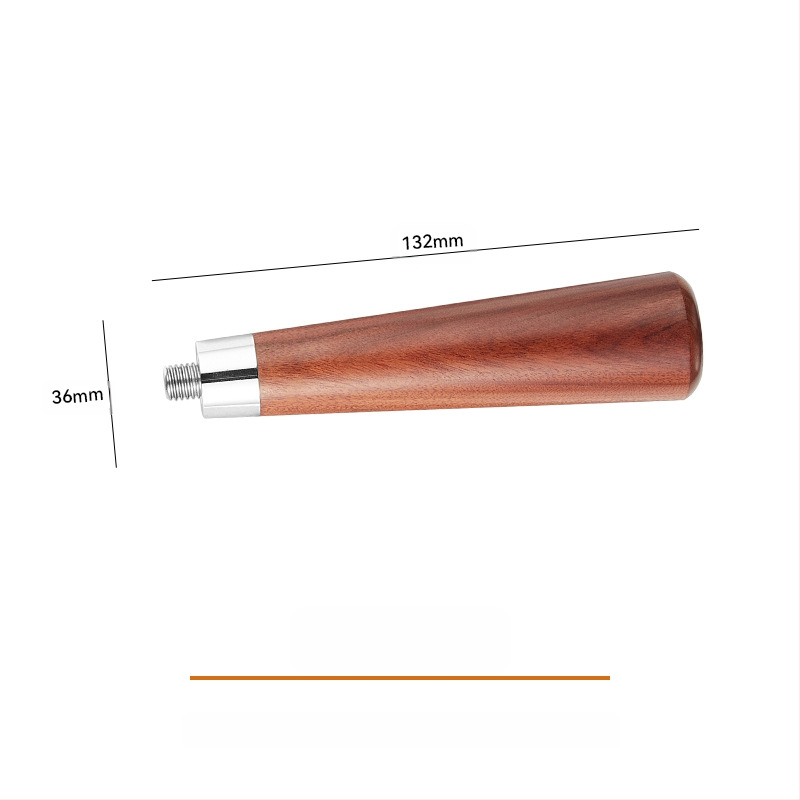 Universaalne kohvi täispuidust käepide Puidust tooted Modifitseeritud puidust käepideme tarvikud Kohvi käepide Kohvimasina käepide