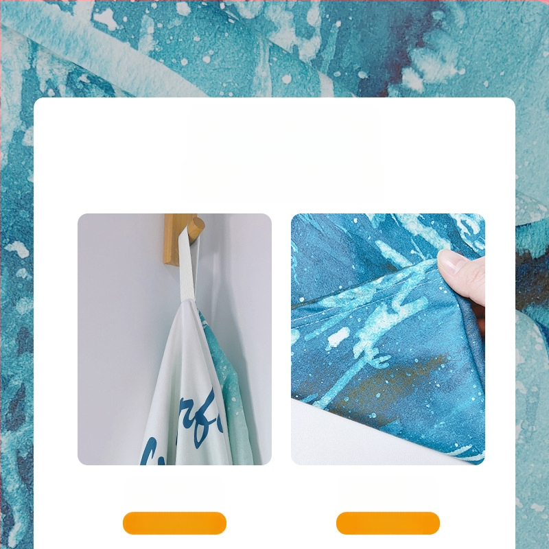 2025 Трансграничен бързосъхнещ халат с цип, кърпа за плуване, преносима палто за преобличане, наметало с качулка, носещо кърпа за плажна баня