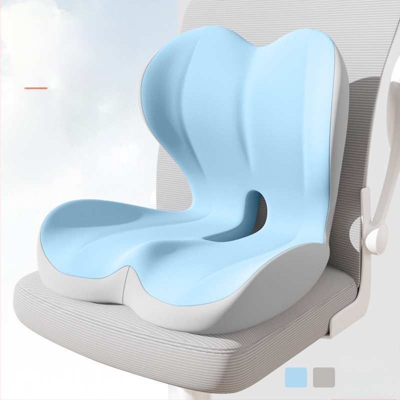 Vientisa sėdynės pagalvėlė ir atlošas iš atminties putų, integruota pagalvėlė, studento biuro kėdės pagalvėlė, juosmens ir sėdmenų pagalvėlė automobiliui
