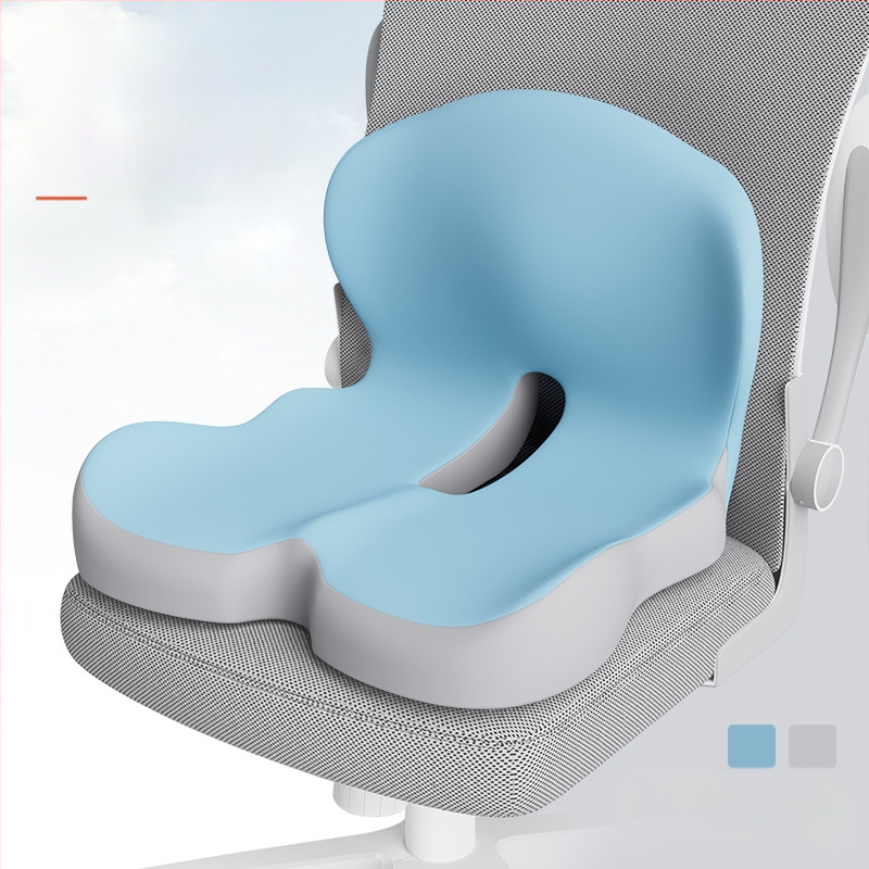 Vientisa sėdynės pagalvėlė ir atlošas iš atminties putų, integruota pagalvėlė, studento biuro kėdės pagalvėlė, juosmens ir sėdmenų pagalvėlė automobiliui