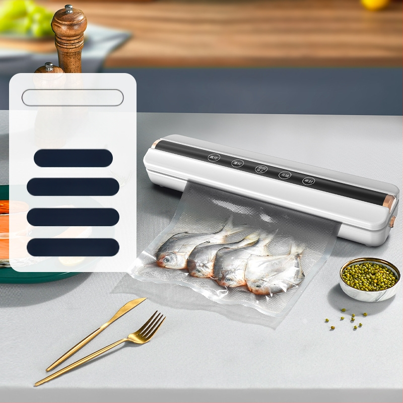 Безжична вакуумна запечатваща машина, машина за опаковане на храни, вакуумна запечатваща машина, малка домакинска машина за пластмасово запечатване, машина за запазване на свежестта, подаръци