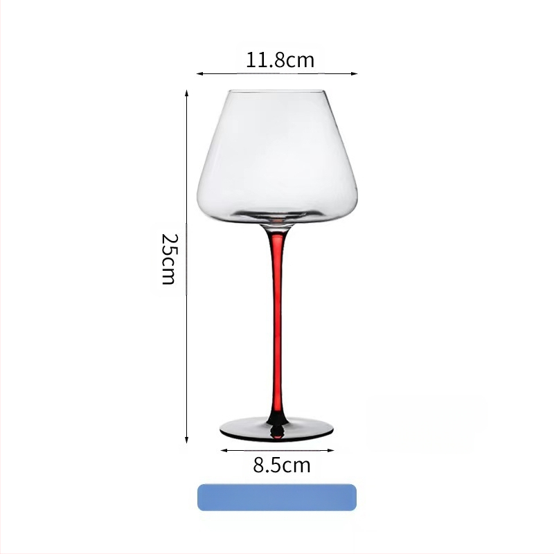 Melna kaklasaite, kristāla sarkanvīna glāze, bordo, liela vēdera mājas komplekts, sarkans stienis, sarkana, augsta, pieejama, grezna, augstas klases krūze