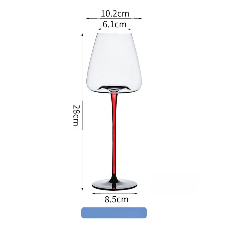 Melna kaklasaite, kristāla sarkanvīna glāze, bordo, liela vēdera mājas komplekts, sarkans stienis, sarkana, augsta, pieejama, grezna, augstas klases krūze