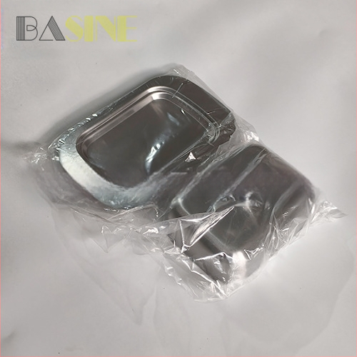 Tiesioginio tiekimo iš gamyklos sūrio indelis Nerūdijančio plieno sviestinė Sviesto lėkštė su nerūdijančio plieno dangčiu Sviestinė indelis šviežumui išlaikyti