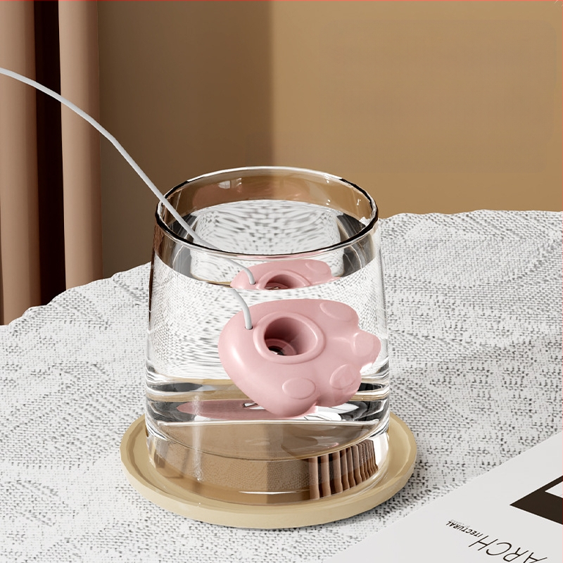 Naujas mini katės letenėlės drėkintuvas purkštuvas nutildo aromaterapijos nešiojamas puodelio drėkintuvas mineralinio vandens butelių purkštuvas