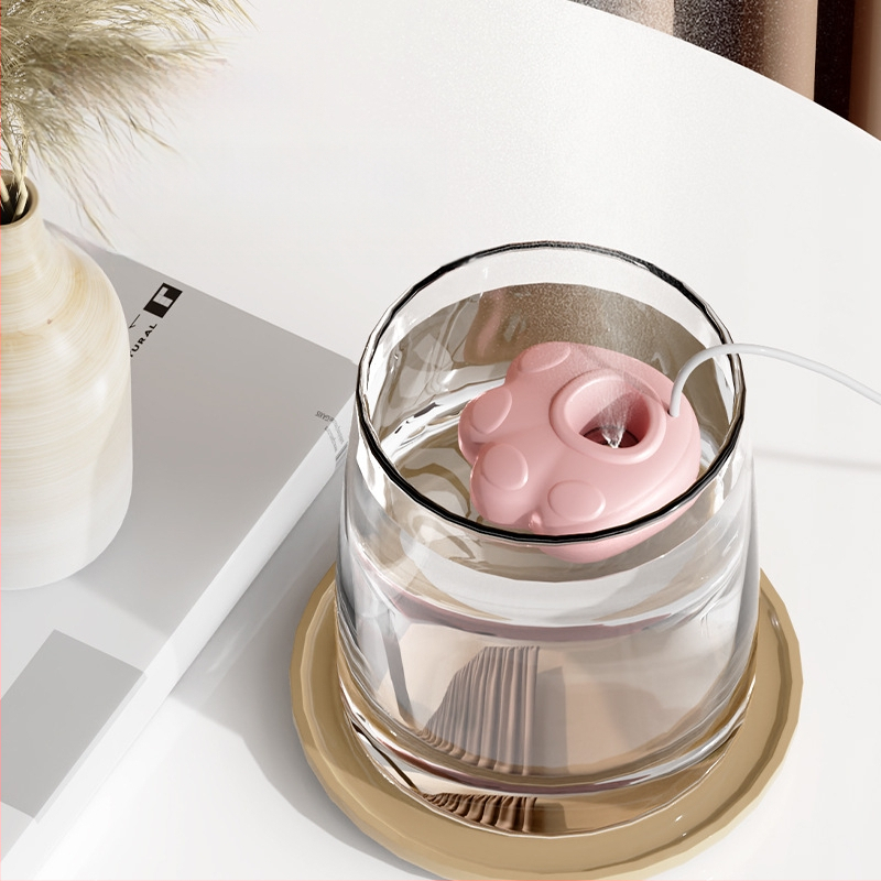 Naujas mini katės letenėlės drėkintuvas purkštuvas nutildo aromaterapijos nešiojamas puodelio drėkintuvas mineralinio vandens butelių purkštuvas