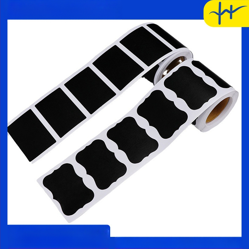 Sandėlyje „Amazon AliExpress“ didmeninės pakuotės rašoma lentos lipduko etiketė namams, virtuvei, vandeniui atsparus žymėjimo lipdukas