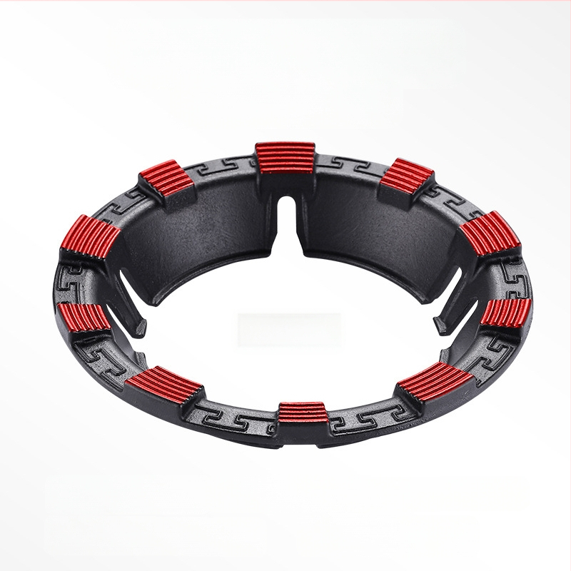 Malmist tuulekindel kate majapidamises kasutatavatele gaasipliitidele, energiasäästlik tulerõngas, äsja täiustatud kaheksahambuline libisemisvastane kronstein