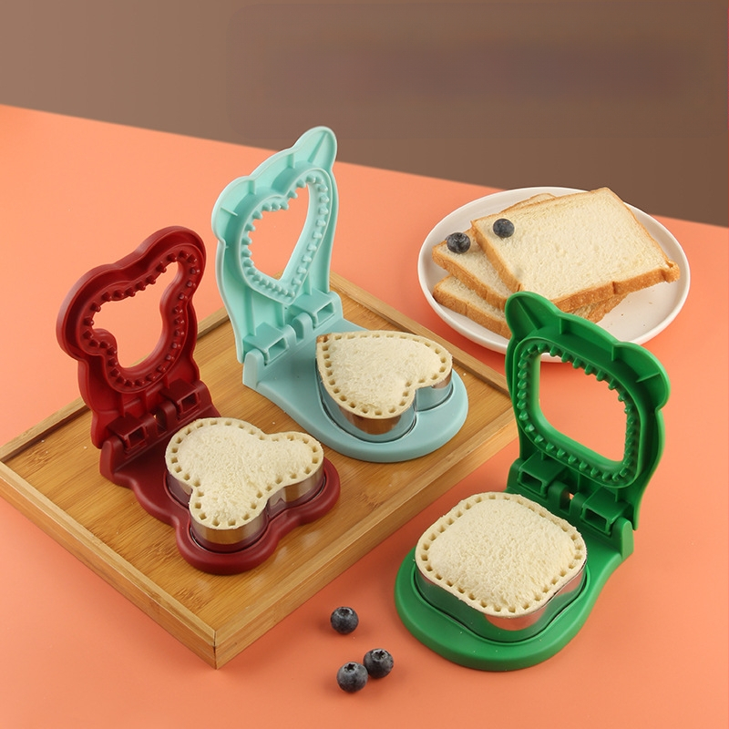 Tiesioginiai gamyklos pardavimai Nauja vienetinė meilės sumuštinio pjaustymo sumuštinio duonos kepimo forma sumuštinio forma