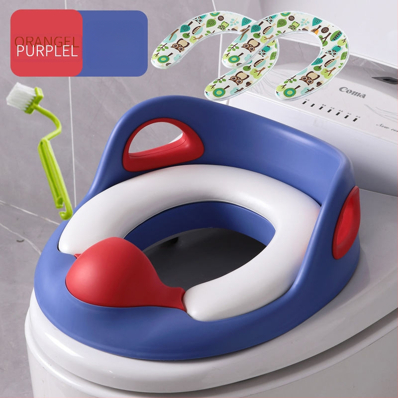 Vaikų tualeto žiedas kūdikių tualeto žiedas Vaikų berniukai ir mergaitės padidina tualeto pagalvėlės kūdikių tualeto sėdynės kartą