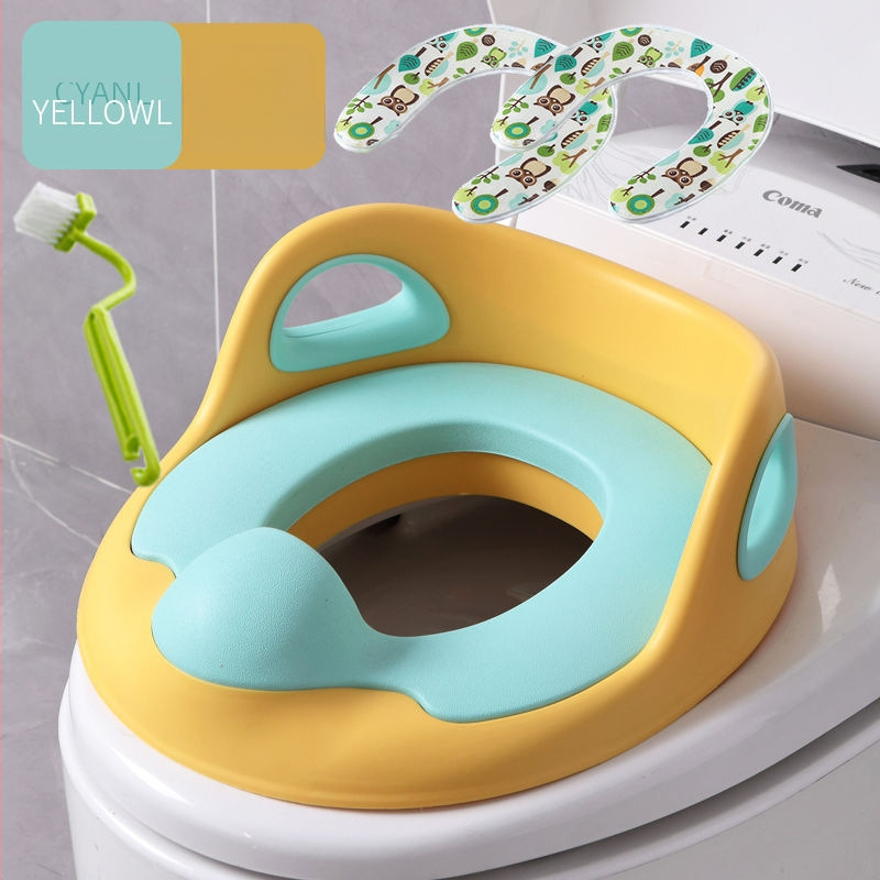 Vaikų tualeto žiedas kūdikių tualeto žiedas Vaikų berniukai ir mergaitės padidina tualeto pagalvėlės kūdikių tualeto sėdynės kartą