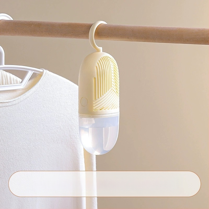 Pakabinama sausinimo dėžė Studentų bendrabučio spintos drėgmės sugėrimo maišelis Drėgmei atsparus, pelėsiui atsparus kalcio chlorido daugkartinio naudojimo sausiklis