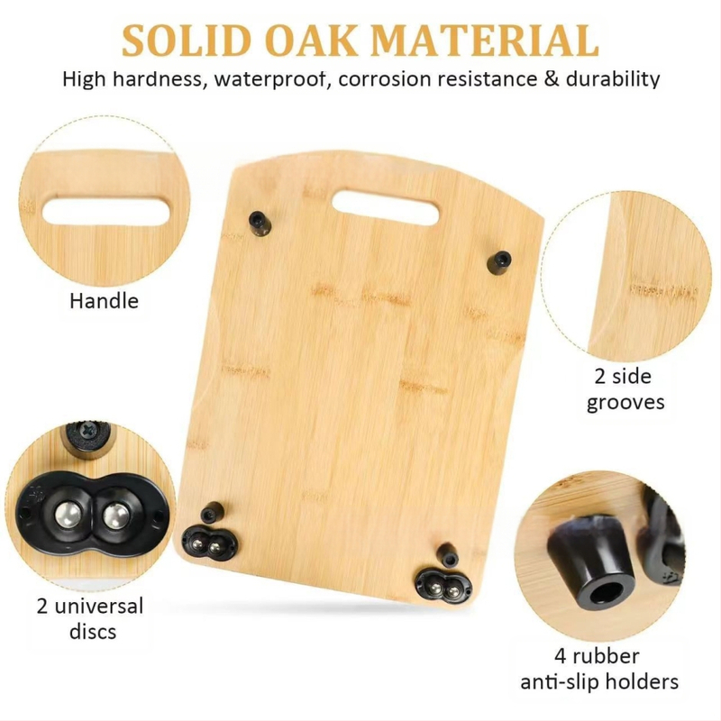 Ārējās tirdzniecības bambusa kafijas automāts, koka paplāte, kafijas kanna, bīdāma koka pamatne, virtuves lete, gatavošanas mašīna, slīdošais dēlis