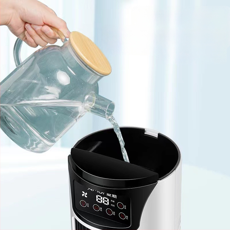 Naujas karšto pardavimo mažas buitinis aušinimo ventiliatorius staliniam tyliam vandens aušinimo ventiliatoriui mobiliam oro kondicionieriaus ventiliatoriaus oro aušintuvui