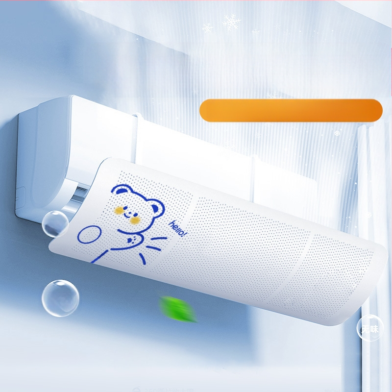 Oro kondicionieriaus apsauginė plokštė kūdikiams ir mažiems vaikams nuo tiesioginio oro pūtimo, apsauganti nuo vėjo oro išleidimo angos, apsauginė plokštė pakabinamai, apsauginė plokštė nuo vėjo