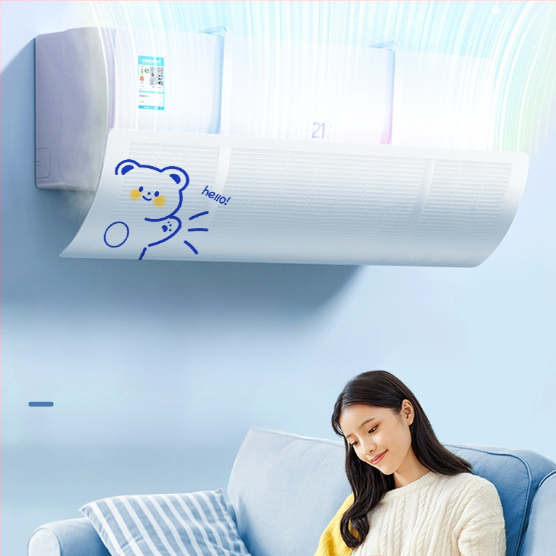 Oro kondicionieriaus apsauginė plokštė kūdikiams ir mažiems vaikams nuo tiesioginio oro pūtimo, apsauganti nuo vėjo oro išleidimo angos, apsauginė plokštė pakabinamai, apsauginė plokštė nuo vėjo