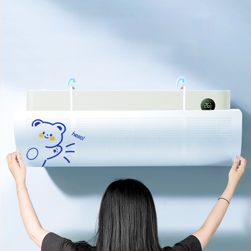 Oro kondicionieriaus apsauginė plokštė kūdikiams ir mažiems vaikams nuo tiesioginio oro pūtimo, apsauganti nuo vėjo oro išleidimo angos, apsauginė plokštė pakabinamai, apsauginė plokštė nuo vėjo