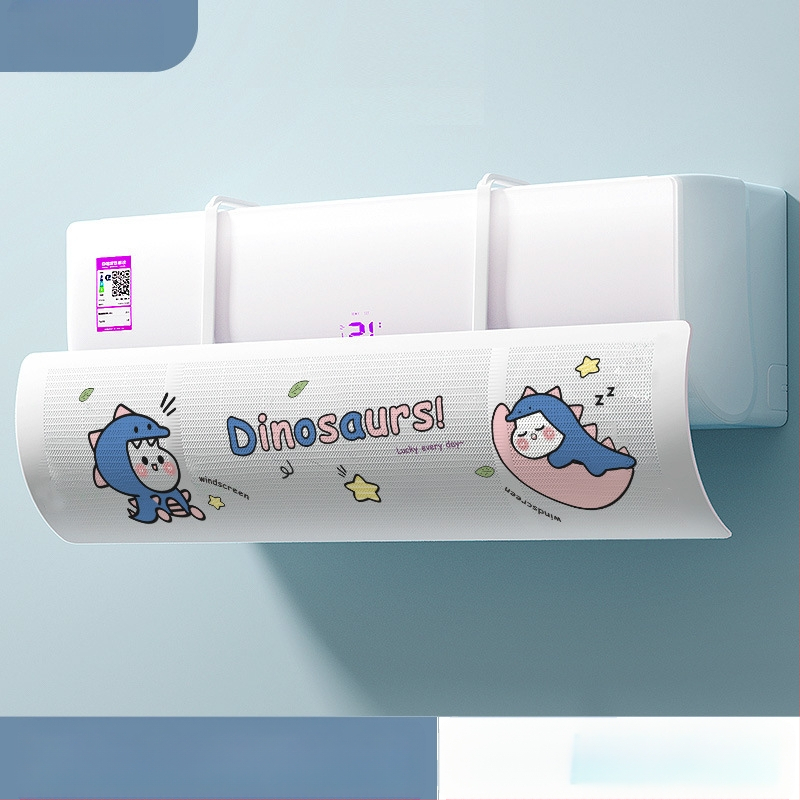 Oro kondicionieriaus apsauginė plokštė kūdikiams ir mažiems vaikams nuo tiesioginio oro pūtimo, apsauganti nuo vėjo oro išleidimo angos, apsauginė plokštė pakabinamai, apsauginė plokštė nuo vėjo