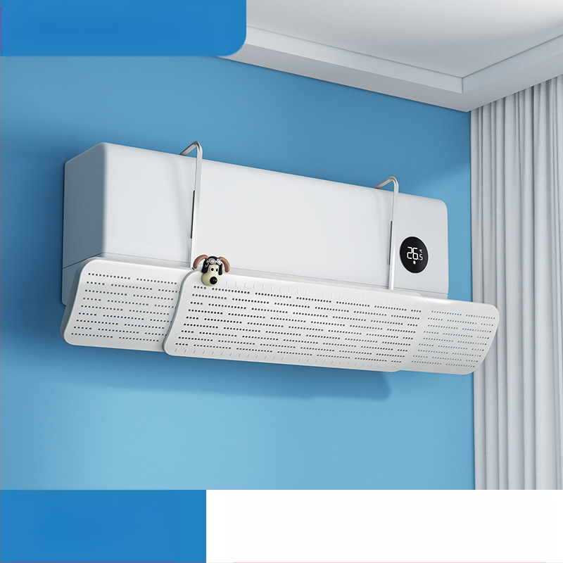 Oro kondicionieriaus apsauginė plokštė kūdikiams ir mažiems vaikams nuo tiesioginio oro pūtimo, apsauganti nuo vėjo oro išleidimo angos, apsauginė plokštė pakabinamai, apsauginė plokštė nuo vėjo