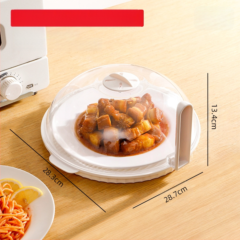 Mikrolaineahju küttekate, õlikindel kate, kõrge temperatuurikindel pritsmekindel kate, köögis kasutatav spetsiaalne kuuma roa kaas, suletud kausi kaas, läbipaistev värskena hoidev kaas