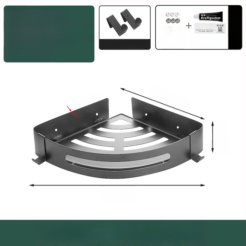 Tualeto lentynėlė vonios rankšluosčių lentynėlė prie sienos pakabinama be skylių trikojis tualetas tualetas vonios kambarys dušo kambarys daiktų laikymo lentynėlė