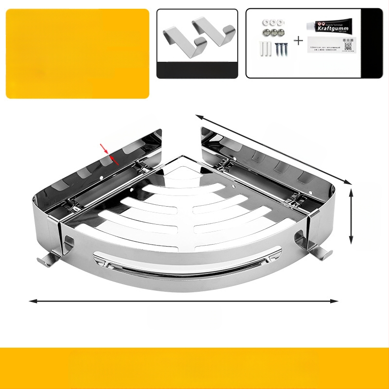 Tualeto lentynėlė vonios rankšluosčių lentynėlė prie sienos pakabinama be skylių trikojis tualetas tualetas vonios kambarys dušo kambarys daiktų laikymo lentynėlė