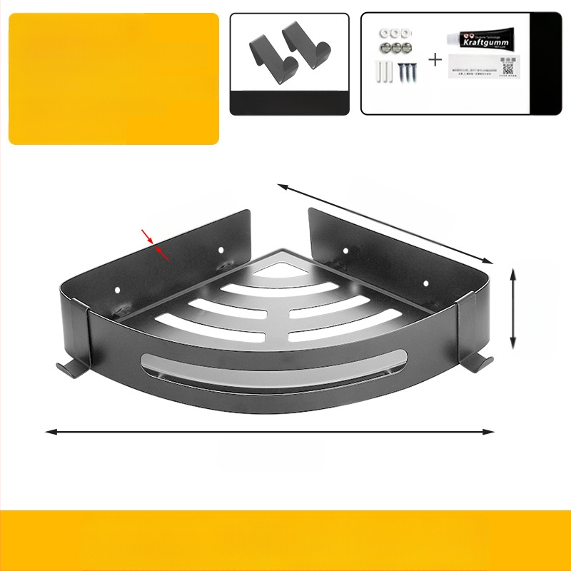 Tualeto lentynėlė vonios rankšluosčių lentynėlė prie sienos pakabinama be skylių trikojis tualetas tualetas vonios kambarys dušo kambarys daiktų laikymo lentynėlė