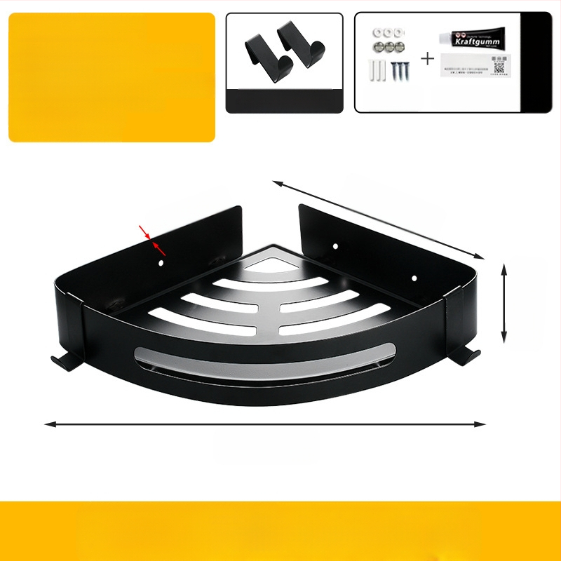 Tualeto lentynėlė vonios rankšluosčių lentynėlė prie sienos pakabinama be skylių trikojis tualetas tualetas vonios kambarys dušo kambarys daiktų laikymo lentynėlė
