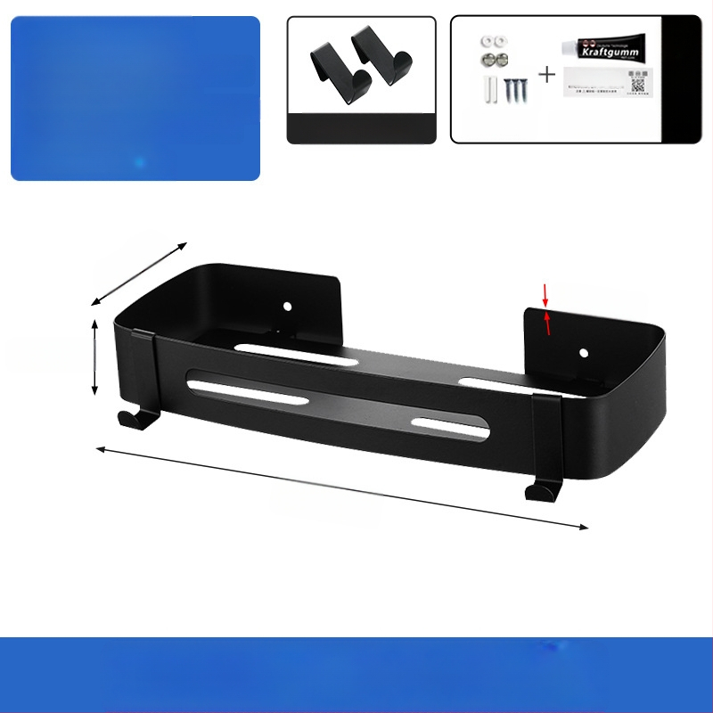 Tualeto lentynėlė vonios rankšluosčių lentynėlė prie sienos pakabinama be skylių trikojis tualetas tualetas vonios kambarys dušo kambarys daiktų laikymo lentynėlė