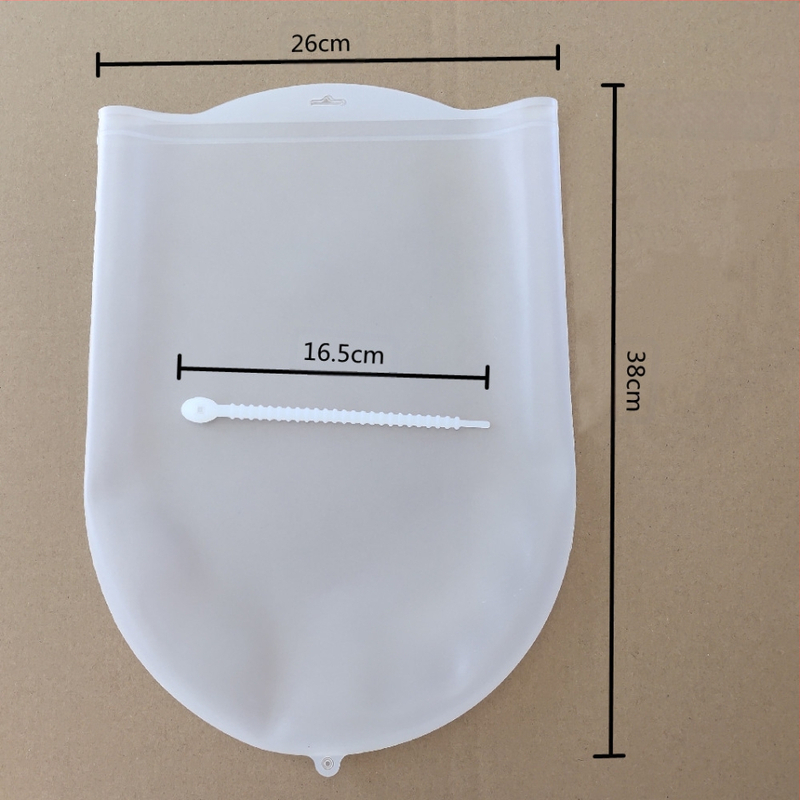 Maistinio lygio sutirštintas silikoninis minkymo maišelis, nelimpantis rankų konservavimo virtuvės buitinės tešlos minkymo silikoninis minkymo maišelis