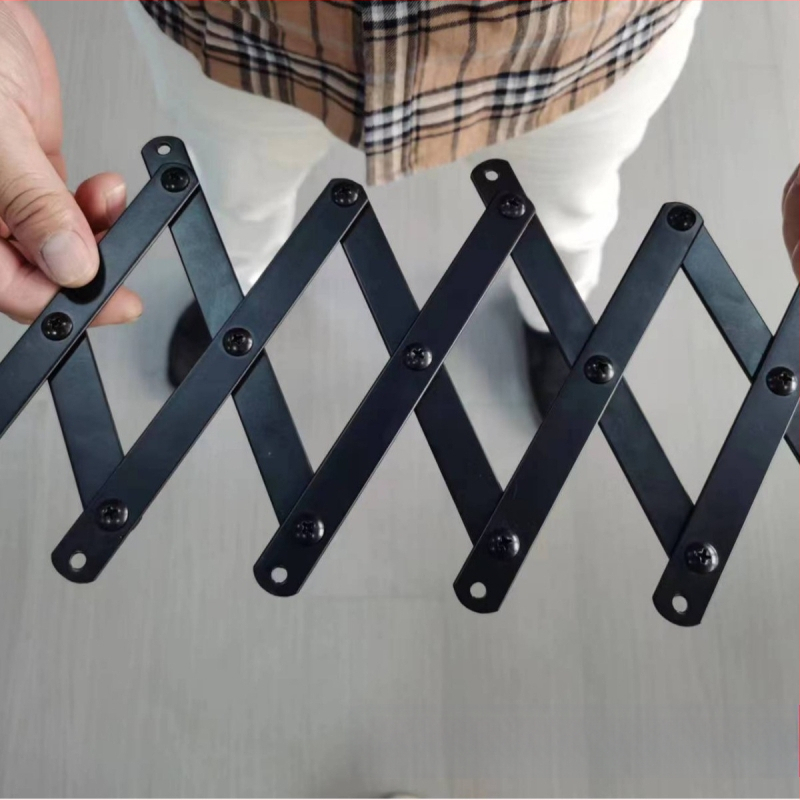 Piiriülene nähtamatu kuivatusresti varras seinale riputatav kokkupandav rõdu teleskoopiline laheakna kuivatusrest roostevabast terasest teleskooprätikuhoidja