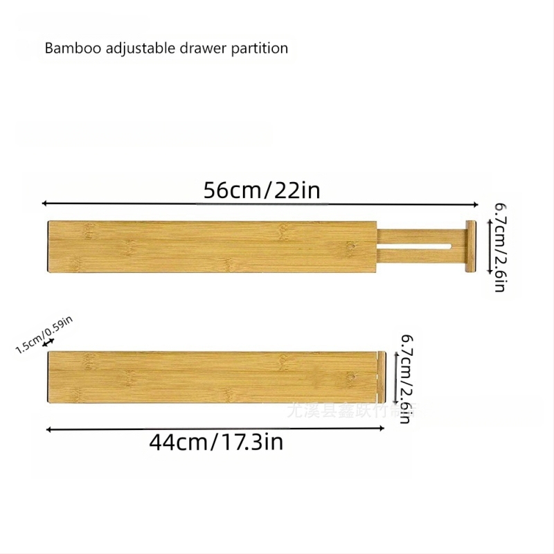 Sahtli vahesein bambusest vahesein reguleeritav tasuta kombinatsioon köögitarvete klassifikatsioon aluspesu võre hoiustamise vahesein artefakt