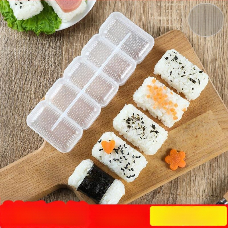 Sõjalaeva sushivorm Viie lüliga sushitööriistad Riisigrupp Porphyra Wrap riisivorm Jaapani köök Käeshoitav sushi