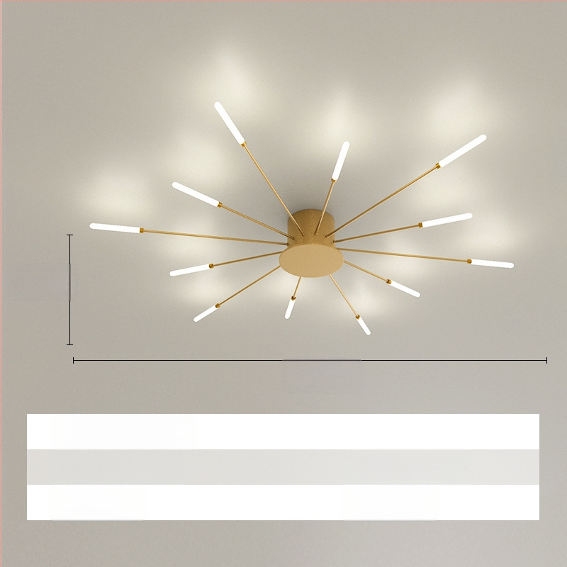 Piiriülesed lambid, Lihtne elutoa lamp, Laelamp, Esik, Luksuslik söögituba, Magamistuba, Vortex Fireworks, LED-laelamp