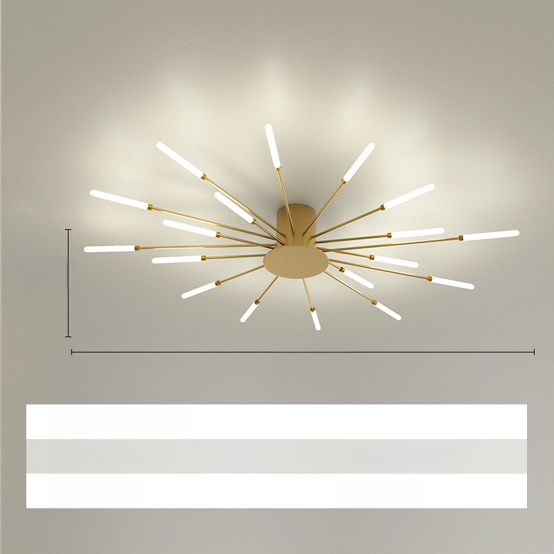 Piiriülesed lambid, Lihtne elutoa lamp, Laelamp, Esik, Luksuslik söögituba, Magamistuba, Vortex Fireworks, LED-laelamp