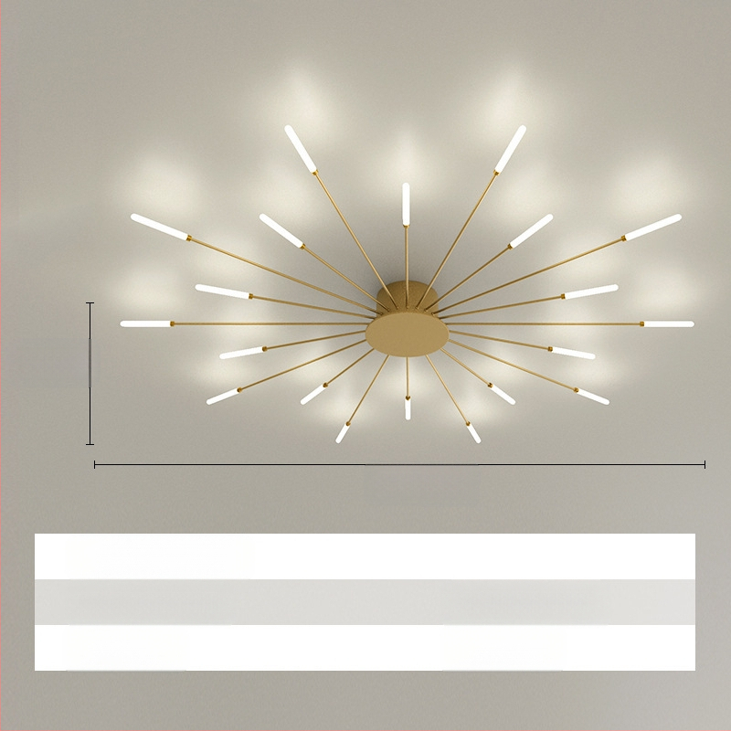 Piiriülesed lambid, Lihtne elutoa lamp, Laelamp, Esik, Luksuslik söögituba, Magamistuba, Vortex Fireworks, LED-laelamp