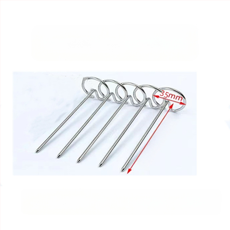 Õhufritüüri ahju varras Vertikaalne varras Grilli lisatarvikud Toidukvaliteediga 304 roostevabast terasest varras Varras