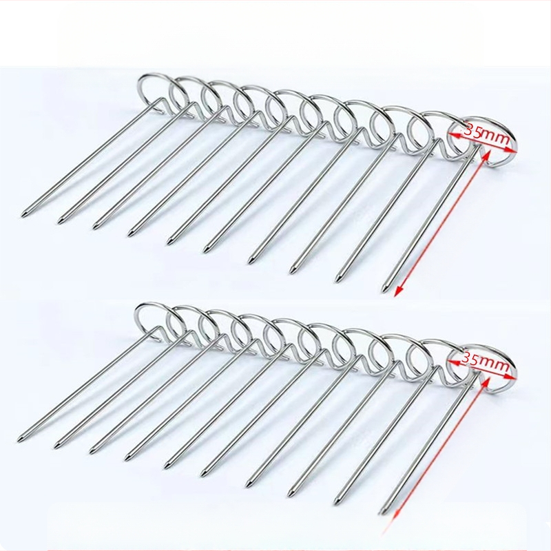 Õhufritüüri ahju varras Vertikaalne varras Grilli lisatarvikud Toidukvaliteediga 304 roostevabast terasest varras Varras