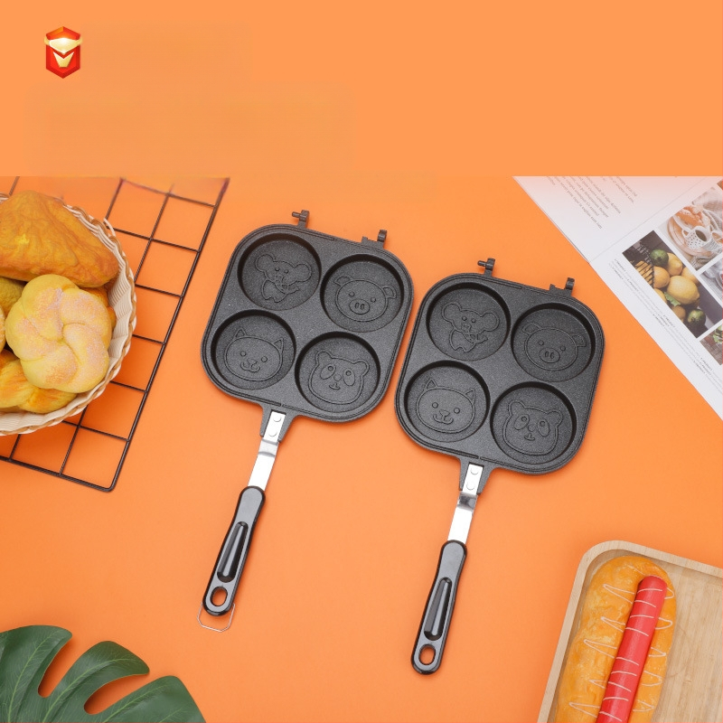 Nový stroj na raňajky, domáci multifunkčný nepriľnavý obojstranný panvica na palacinky, panvica na hamburgery, panvica na vyprážané vajíčka, študentská panvica, plech na pečenie