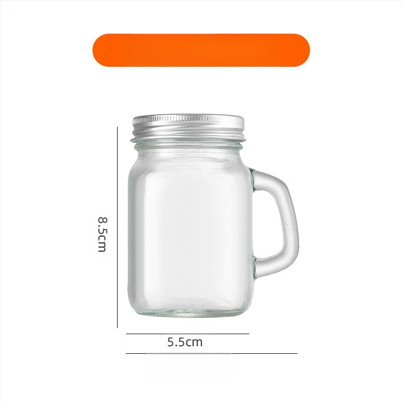Amazon 40ml Mini pahar cu mâner pahar mic de vin 120ml cafea ceai lapte ceașcă Mason Cup