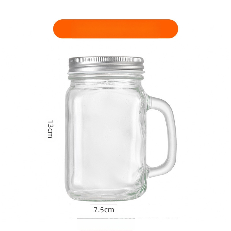 Amazon 40ml Mini pahar cu mâner pahar mic de vin 120ml cafea ceai lapte ceașcă Mason Cup