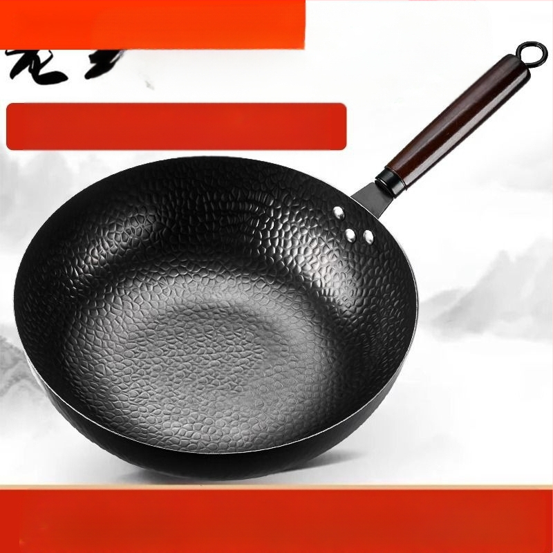 Zhangqiu Wok Raud Wok Wok Mittenakkuva Woki Majapidamises Katmata Induktsioonpliit Gaas Lameda Põhi