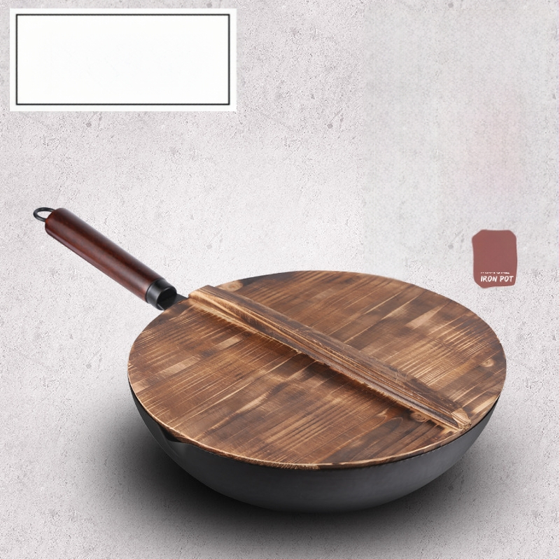 Zhangqiu Wok Raud Wok Wok Mittenakkuva Woki Majapidamises Katmata Induktsioonpliit Gaas Lameda Põhi