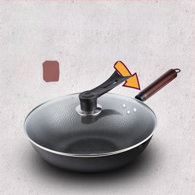 Zhangqiu Wok Raud Wok Wok Mittenakkuva Woki Majapidamises Katmata Induktsioonpliit Gaas Lameda Põhi