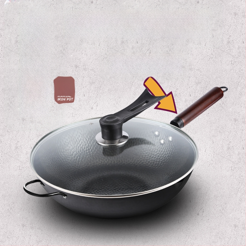 Zhangqiu Wok Raud Wok Wok Mittenakkuva Woki Majapidamises Katmata Induktsioonpliit Gaas Lameda Põhi