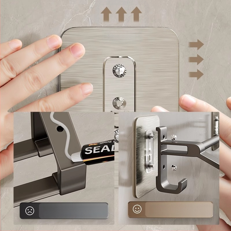 Püssihall käterätikuivati, topeltvardaga tualett, perforeerimata vannitoarätikuivati, konksuga vannitoariiul, seinale kinnitatav topeltvardaga tualett