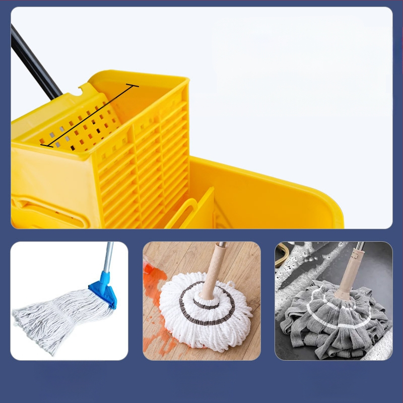 Veepressiga mopiämber Pigistav ämber Kodumajapidamises kasutatav mopiämber Puhastusmopp Automopiämber Käed-vabad mopiämber
