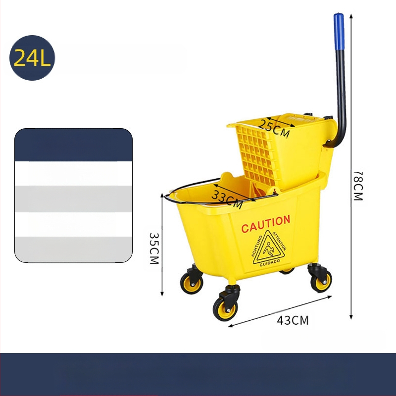 Veepressiga mopiämber Pigistav ämber Kodumajapidamises kasutatav mopiämber Puhastusmopp Automopiämber Käed-vabad mopiämber