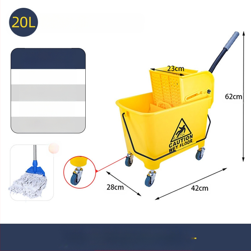 Veepressiga mopiämber Pigistav ämber Kodumajapidamises kasutatav mopiämber Puhastusmopp Automopiämber Käed-vabad mopiämber