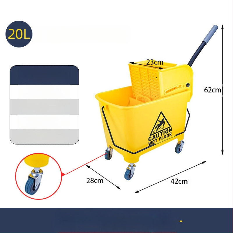 Veepressiga mopiämber Pigistav ämber Kodumajapidamises kasutatav mopiämber Puhastusmopp Automopiämber Käed-vabad mopiämber